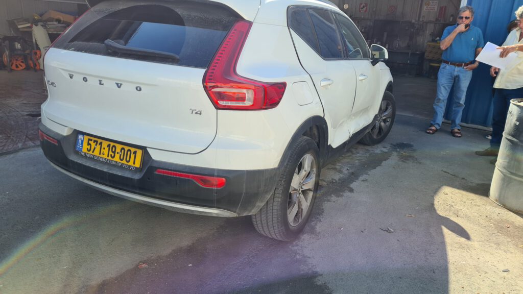 XC40 -פחחות וצבע - מוסך המיישרים